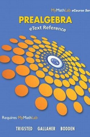 Cover of eText Reference for Trigsted/Gallaher/Bodden Prealgebra