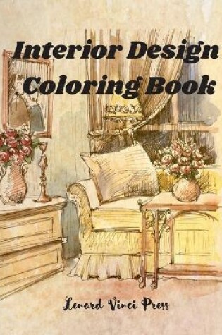 Cover of Interior Design Coloring Book
