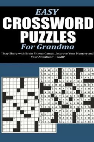 Cover of Easy Crossword Puzzles For Grandma