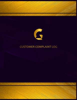 Book cover for Centurion Customer Complaint Log