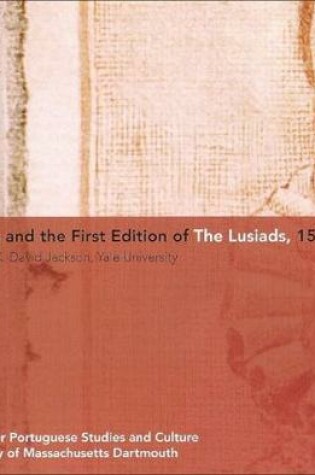 Cover of Camoes and the First Edition of the Lusiads, 1572