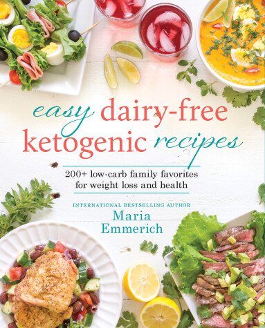 Book cover for Easy Dairy-Free Ketogenic Recipes