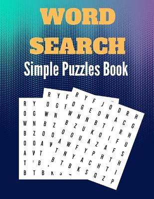 Book cover for Simple Word Search Puzzles Book