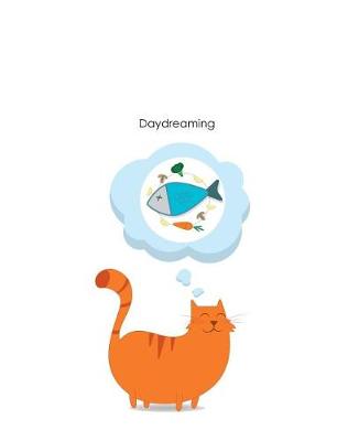 Book cover for Daydreaming Cat Love Composition Book