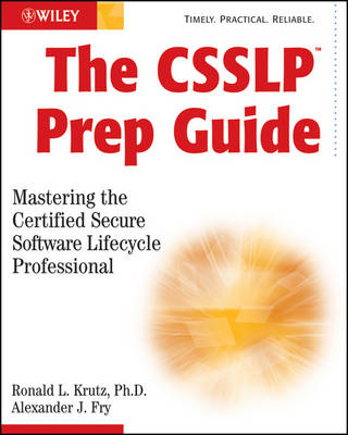 Book cover for The CSSLP Prep Guide