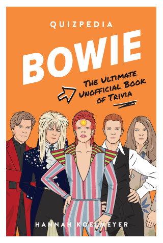 Book cover for Bowie Quizpedia