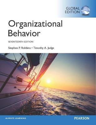 Book cover for Organizational Behavior, Global Edition -- MyLab Management with Pearson eText