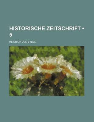 Book cover for Historische Zeitschrift (5)