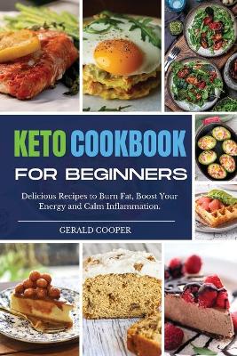 Book cover for Keto Cookbook for Beginners 2021