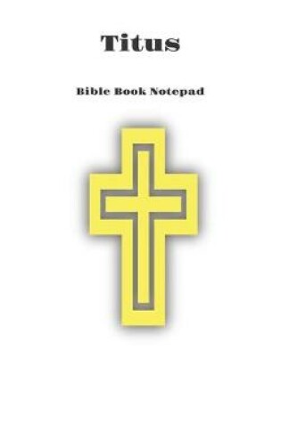Cover of Bible Book Notepad Titus