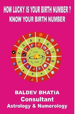 Book cover for How Lucky is Your Birth Number