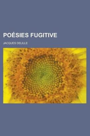 Cover of Poesies Fugitive