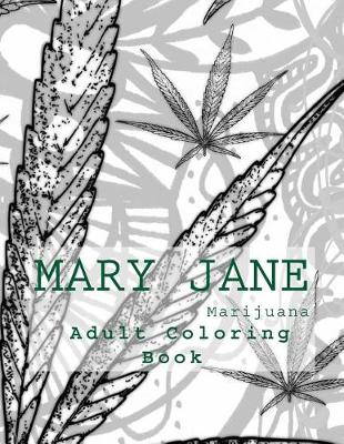 Book cover for Mary Jane Adult Coloring Book