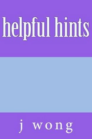 Cover of helpful hints