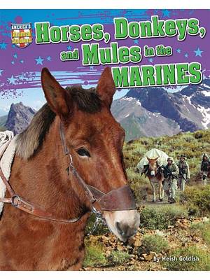 Book cover for Horses, Donkeys, and Mules in the Marines