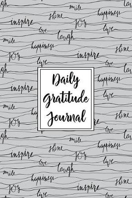 Cover of Gratitude Journal Inspiring Handwritten Words 12