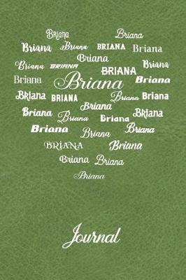 Book cover for Personalized Journal - Briana