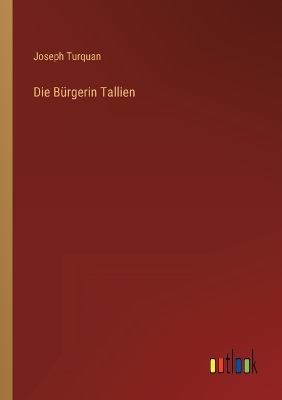 Book cover for Die Bürgerin Tallien