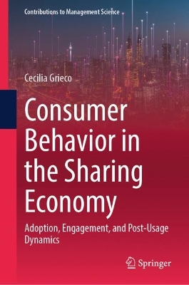 Cover of Consumer Behavior in the Sharing Economy