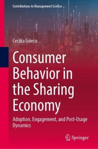 Cover of Consumer Behavior in the Sharing Economy