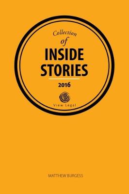 Book cover for Collection of Inside Stories 2016