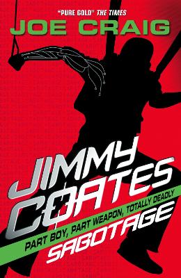 Book cover for Jimmy Coates: Sabotage