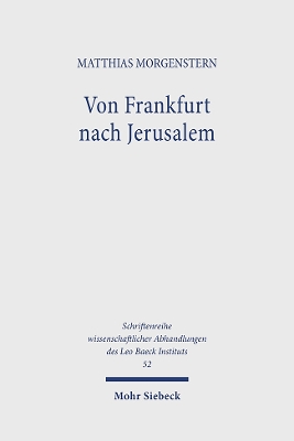 Cover of Von Frankfurt nach Jerusalem