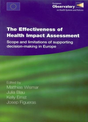 Cover of The Effectiveness of Health Impact Assessment