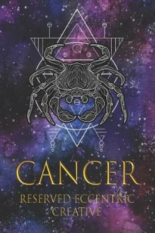 Cover of Cancer Reserved Eccentric Creative