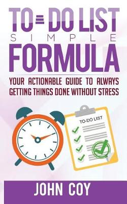 Book cover for To Do List Simple Formula