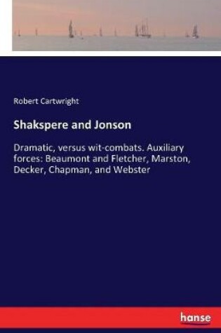 Cover of Shakspere and Jonson