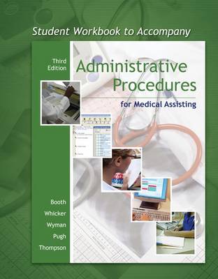 Book cover for Student Workbook to Accompany Administrative Procedures for Medical Assisting