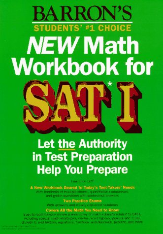 Book cover for New Math Workbook for Sat I