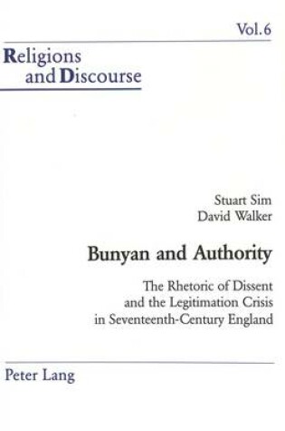 Cover of Bunyan and Authority