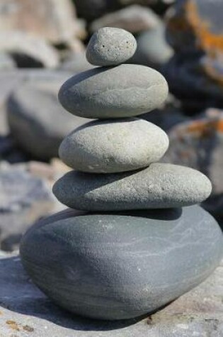 Cover of Zen with a Stack of Balanced Stones Journal