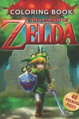 Cover of The Legend Of Zelda Coloring Book