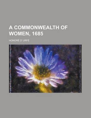 Book cover for A Commonwealth of Women, 1685