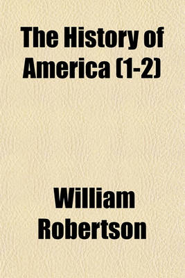 Book cover for The History of America (1-2)