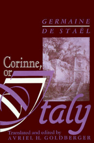 Cover of Corinne, or, Italy