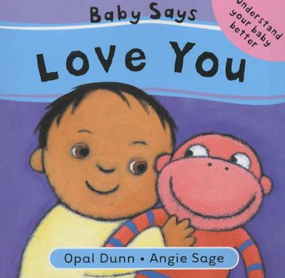 Book cover for Baby Says Love You