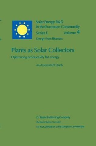 Cover of Plants as Solar Collectors: Optimizing Productivity for Energy