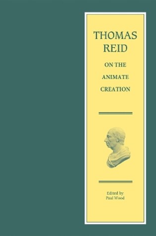 Cover of Thomas Reid on the Animate Creation