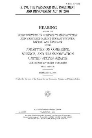 Cover of S. 294