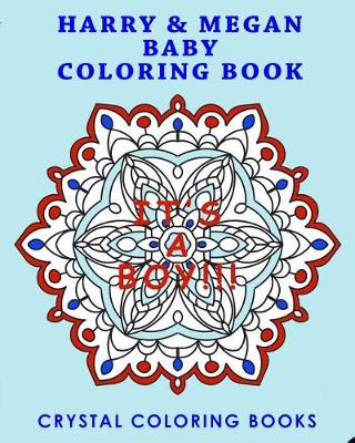 Book cover for Harry & Megan Baby Coloring Book