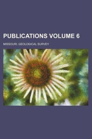 Cover of Publications Volume 6