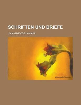 Book cover for Schriften Und Briefe