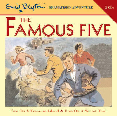 Cover of Famous Five on Treasure Island and Famous Five on Secret Trail