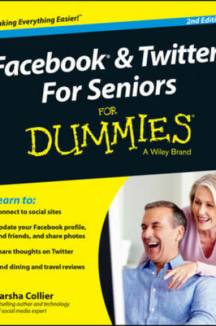 Cover of Facebook and Twitter For Seniors For Dummies
