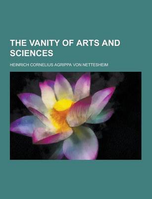 Book cover for The Vanity of Arts and Sciences