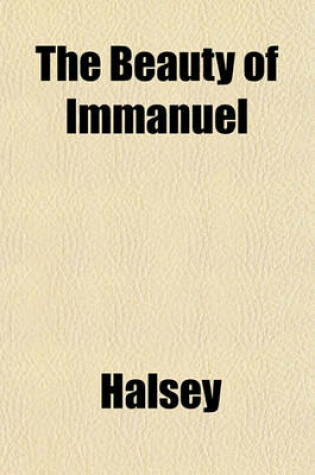 Cover of The Beauty of Immanuel